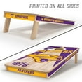 thumbnail image 6 of YouTheFan NCAA Northern Iowa Panthers 2' x 4' Cornhole Game, 6 of 6