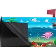 thumbnail image 3 of Coolnut Mailbox Covers, Magnetic Standard Size Undersea Creatures Seasonal Mail Wraps for Home Outdoor Decor, 20.7"x18.03", 3 of 5
