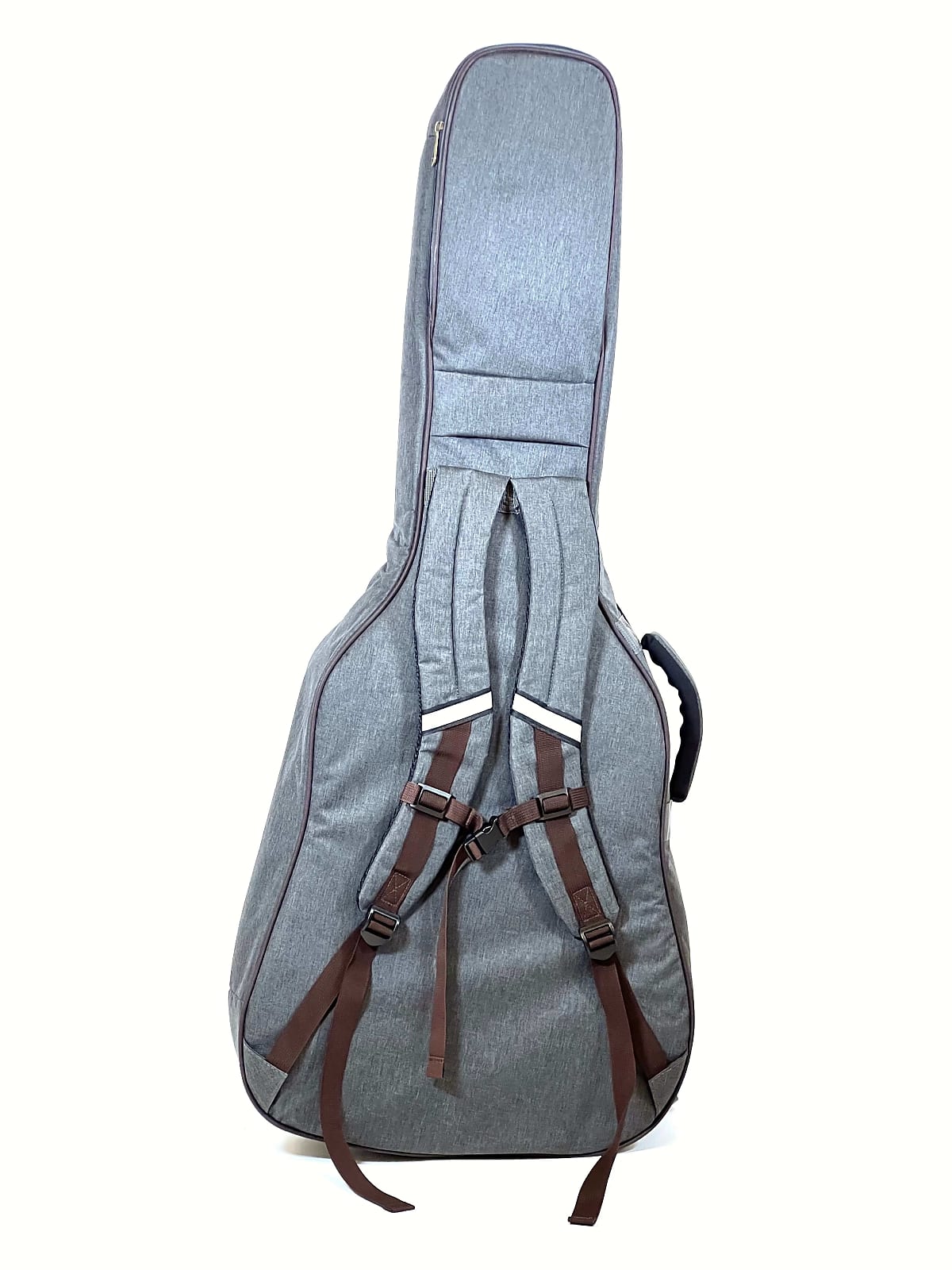 Barton GSP Messenger Electric Guitar Gig Bag, Fossil Gray