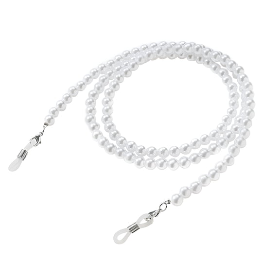 DESIGNICE 1pc Eyeglasses Chains Imitation Pearls Glasses Hanging Rope Face Mask Cord