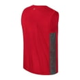 thumbnail image 3 of Youth Colosseum Red Wisconsin Badgers Smak Talk Sleeveless T-Shirt, 3 of 3