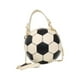 thumbnail image 3 of Bolso Bandolera de Cuero PU Perfecl con Forma de Fútbol para Mujer, 3 of 8