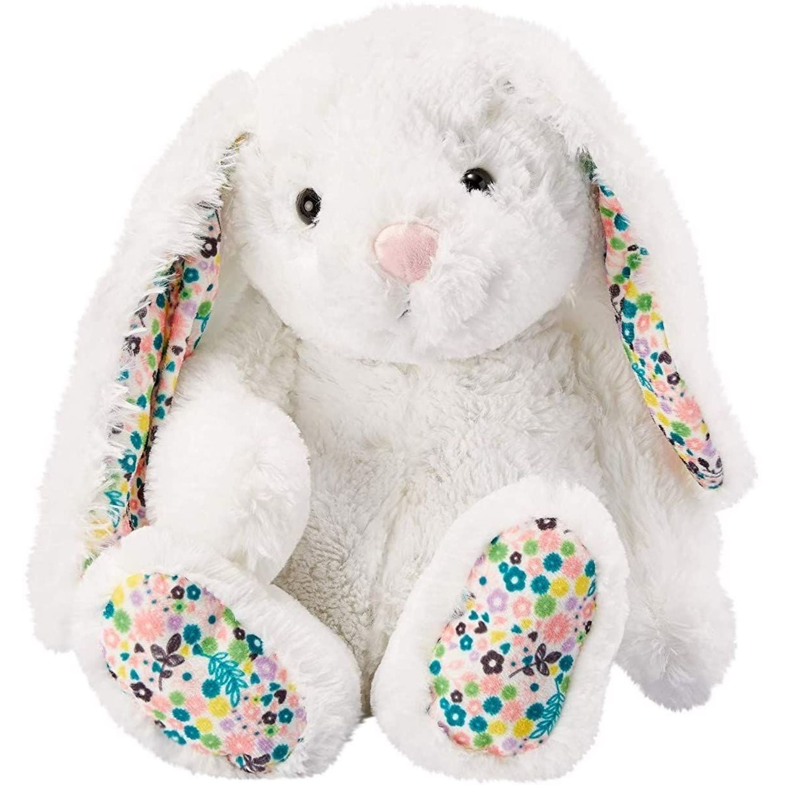 White Stuffed Bunny Toys Plush Rabbit Dolls for Kid Girl Boy Christmas Gift 7'' 