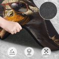 thumbnail image 3 of Yiaed Modern Funny Duck Print Carpet Floor Mats for Cars, Auto Accessories Front & Rear Car Floor Mats Car Floor Foot Mat Sets of 4 Pieces, 3 of 7