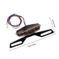 thumbnail image 2 of BESTYASH Luz Trasera Para Motocicleta Con LED De Alta Brillo Y Montaje Universal Color Negro, 2 of 8