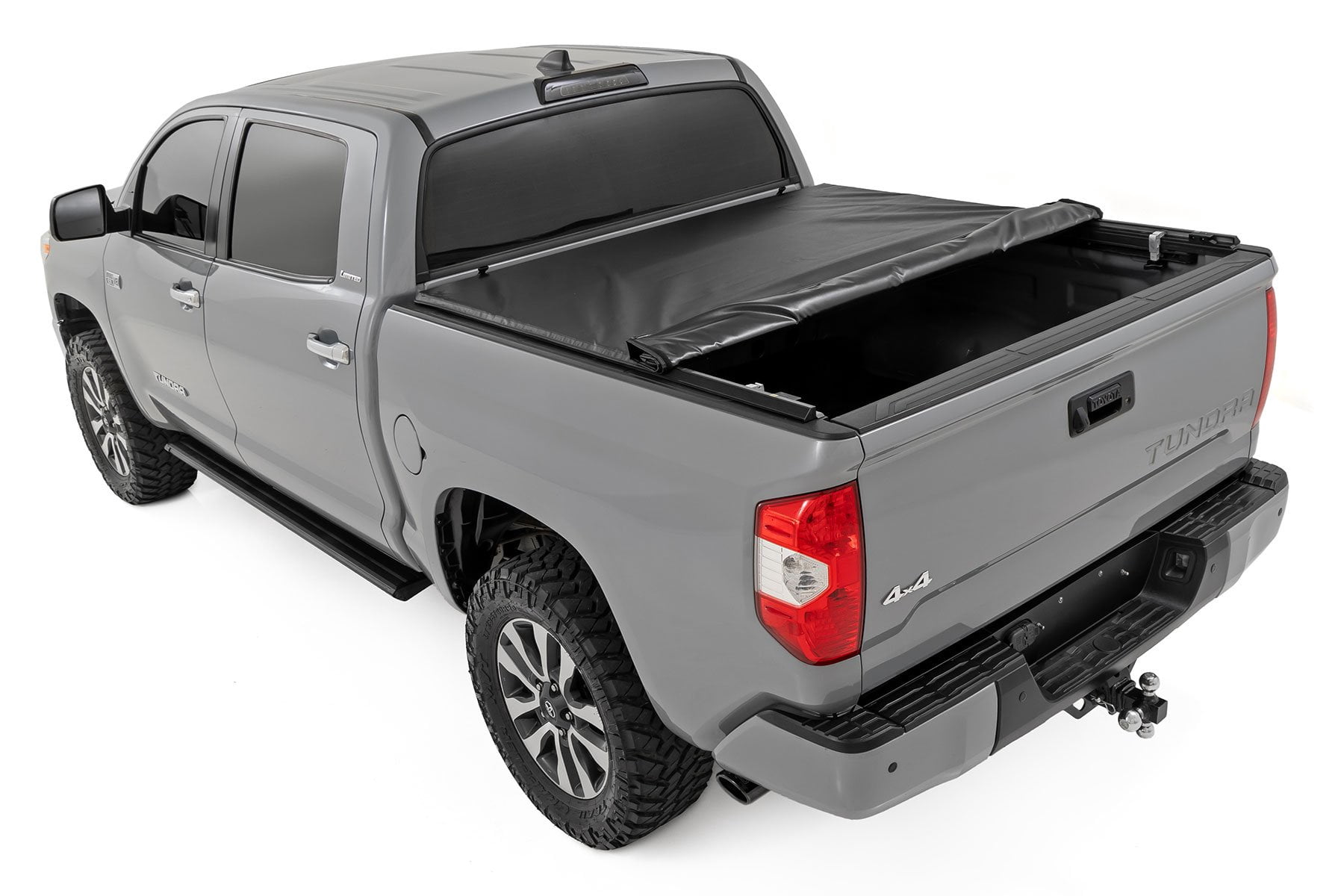 Rough Country Soft Roll-Up Bed Cover for 07-21 Toyota Tundra | 6'7" - 42719650