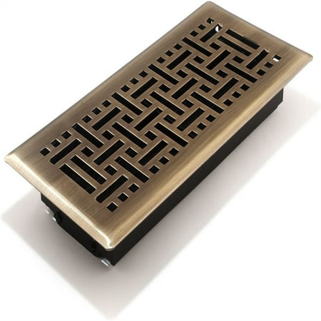 

Floor Register Antique Brass