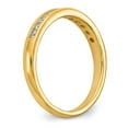thumbnail image 6 of 14K Yellow Gold Diamond, Lab Grown Round Ring Band, 6 of 6