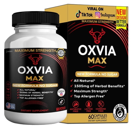 GreenVify Oxvia Max – Daily & Lifestyle Support Supplement, Adult Nutritional Formula