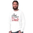 thumbnail image 5 of Fathers Day The Original Classic Dad Men's Long Sleeve Tee T Shirt Brisco Brands S, 5 of 6