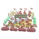 thumbnail image 5 of Juego de 52 modelos militares de 4 cm, figuras de soldados de juguete de plástico rojo, 5 of 6