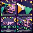 thumbnail image 4 of Colorful Banner Masquerade Mask Birthday Party Display Feather Decor Star Pattern Masquerade Backdrop for Birthday Party Masquerade Ball Photo Shoot, 4 of 9