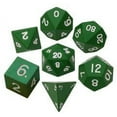 thumbnail image 2 of FanRoll/Metallic Dice Games Poly Set Green 16mm (7) New, 2 of 2
