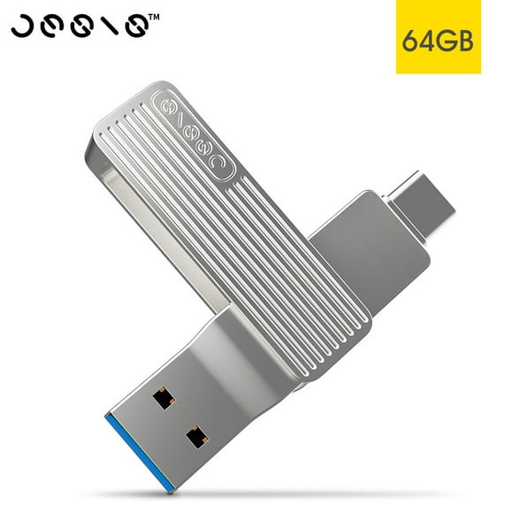 Jessis U Disk 64GB Recorder Lightning Dual USB Flash Drive USB 3.1 USB Stick