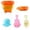 B, variant on Yanxiao Collapsible Beach Toys Set for Kids, Beach Essentials Summer Sand Toys, Collapsible Sand Bucket and Beach Accessories Shovels Set with Sand Molds, Sandbox Toys for Toddlers Kids Age 3-12