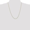 thumbnail image 2 of Collier Chaîne Câble Rond 1.4mm en Or Jaune 10k Pendentif Charme, 2 of 9
