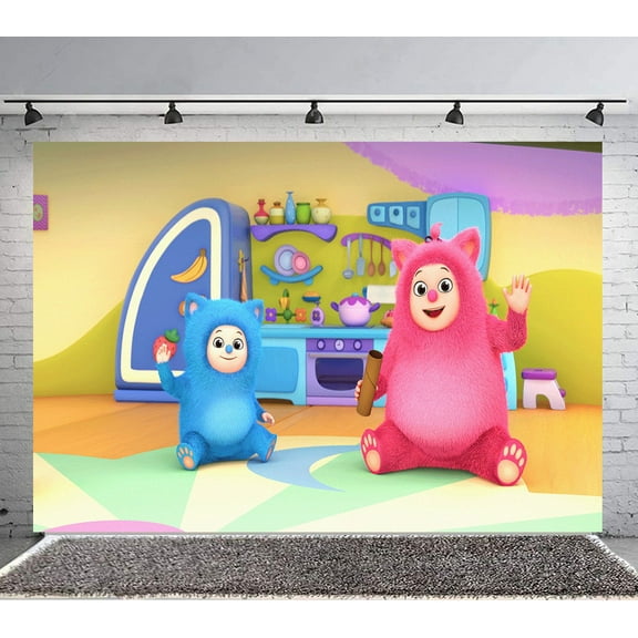 Billy Bam Bam Backdrop Banner Party Supplies Poster Movie Theme Background for Photography Birthday Decorations
