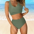 thumbnail image 1 of WILLBEST Traje de Baño Para Mujer, Bikini de Cintura Alta de 2 Piezas, Trajes de Baño de Cobertura Completa, 1 of 4