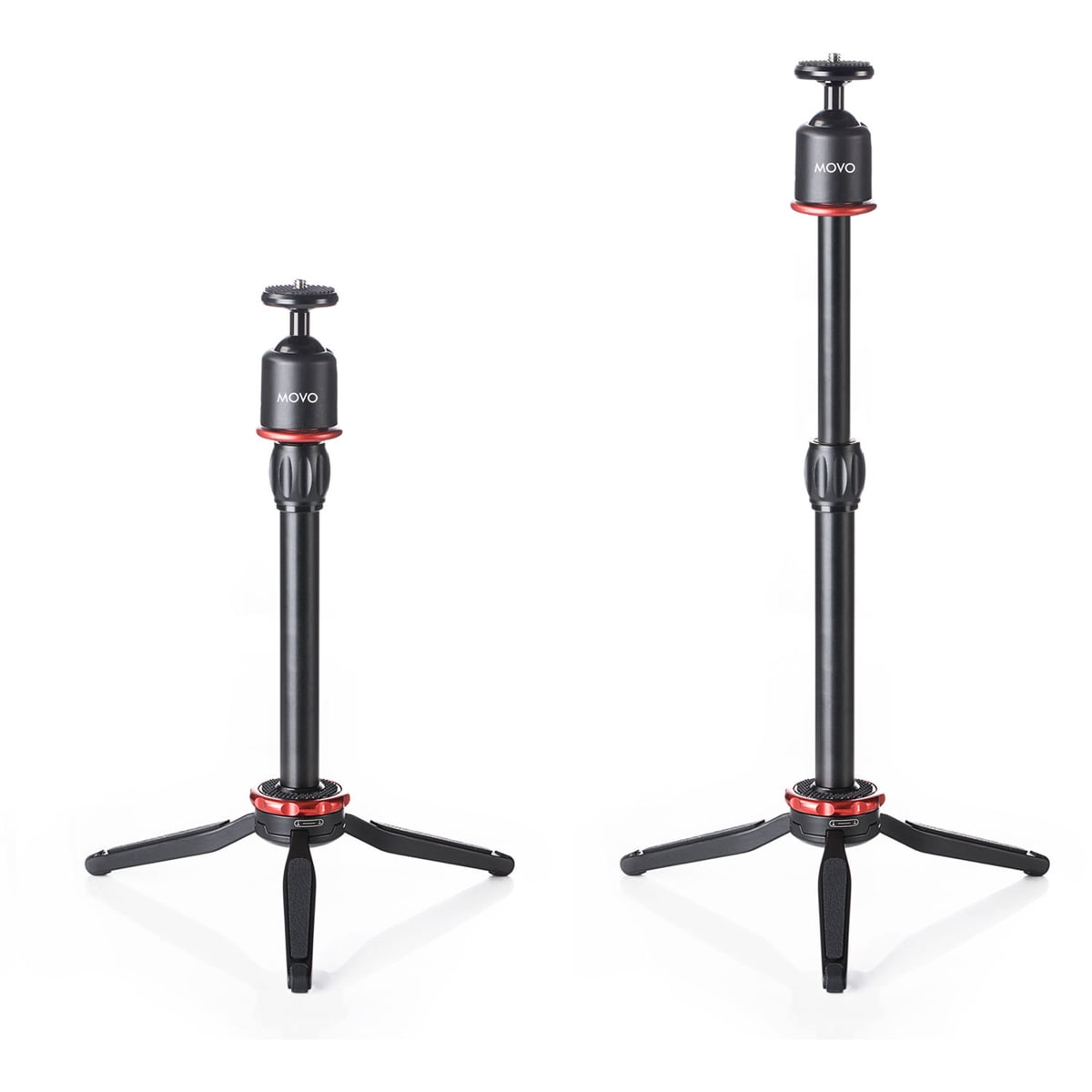 Movo Photo MV-T1 Aluminum Alloy Tabletop Tripod