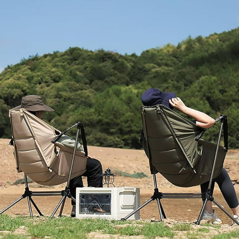 Camping chair swing 2025