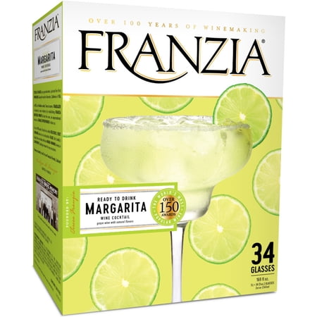 Franzia Margarita Lime Wine Based Cocktail, 5 L Bag in Box, 9% ABV