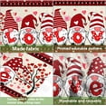 thumbnail image 5 of 16X7 ft Valentine'S Day Garage Door Banner, Romantic Valentines Day Love Gnome Couple Rose Love Party Decorated Garage Door Banner, Beige Valentine Day Photography Background Decorated Banner, 5 of 5