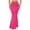 Hot Pink, variant on Summer Saving! Ashirexll Womens Maxi Skirts High Waisted Skirts for Women and Elegant Maxi Skirt Solid Color Elastic Waist Pleated Long Skirts
