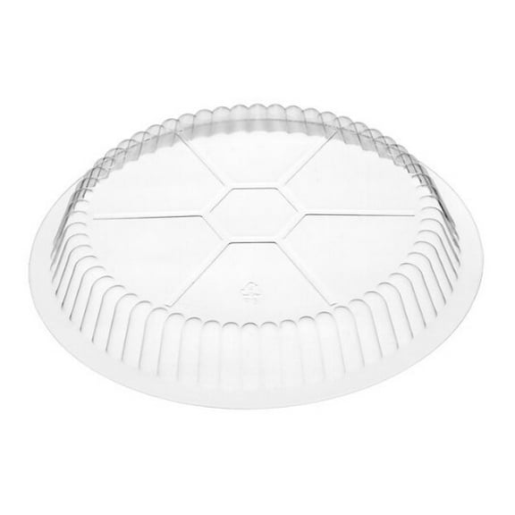 Watson Distributing 7" Clear Round Plastic Dome Lid 500/Case
