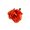 Orange A, variant on Orange Artificial Rose Plastic Faux Flower Dark Halloween Wedding Decoration Home Party 1 Pack