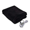 thumbnail image 1 of Couverture électrique portable lavable en machine pour canapé-lit, peluche douce pour le camping, voyage chaud, chauffage USB, réglage de la minuterie de voiture, 1 of 5