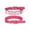 RD2, variant on VMWMSSR Rainbow Dog Collar Adjustable Soft Bling Pet Collar Sparkly Pride Rainbow Neck Strap For Small Medium Dogs Lightweight Pet Walking Collar For Daily Outdoor Walk(Red-M)