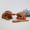 thumbnail image 2 of Rana de la suerte de madera, artesanía tradicional tailandesa, instrumento musical que croa, decoración para el hogar y la oficina, adorno tallado Fengshui, juguete para niños, regalo, 2 of 5