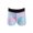 Tie Dye Blue, variant on MSemis Girls Kids Gymnastics Dance Sports Booty Shorts Running Yoga Workout Stretchy Bottoms Sky Blue&Black 12