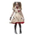 thumbnail image 4 of Disfraz de Halloween para niñas, vestido de Cosplay de vampiro para niños, boda, fantasma, novia, flor, bruja, muñeca vuovoide, disfraz de juego de rol, 4 of 4