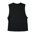 thumbnail image 3 of Men Solid Color Sport Tank Tops Muscle Active Workout Sleeveless Shirt, 3 of 5