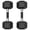 15 lb, Pair, variant on ROALW 12 LB Hex Dumbbells (Pair), Odorless Rubber Coated Free Weights for Home Gym & Strength Training