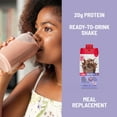 thumbnail image 6 of SlimFast High Protein 20g Ready To Drink Meal Replacement Shake Creamy Chocolate, 11oz, 12ct, 6 of 7