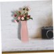 thumbnail image 5 of Moluckfu 1Ud Florero Imitación Cerámica Rosa Con Chic Para Arreglo Floral Moderno, 5 of 8