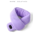 thumbnail image 4 of Bufanda de masaje con calefacción inteligente de color sólido de invierno para parejas, protección para el cuello con calefacción eléctrica, bufanda cálida de terciopelo de visón para, 4 of 6