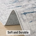 thumbnail image 4 of Modern Abstract Area Rug Carpet X Rugs for Living RoomMachine Washable Rugs for Bedroom Dining Living Room Rug Grey MultiColor, 4 of 6