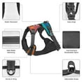 thumbnail image 6 of Bingfone Lighthouse And Whale No Pull Dog Vest Harness For Small Medium Large Dogs Strap For Puppy Walking,Training,Dog Harness-Large, 6 of 9