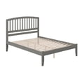 thumbnail image 3 of Richmond King Solid Wood Platform Bed in Grey, 3 of 11