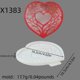 thumbnail image 2 of Molde de posavasos de silicona, diseño de árbol de amor for posavasos de resina epoxi, perfecto for almohadillas de tazas DIY, 2 of 3