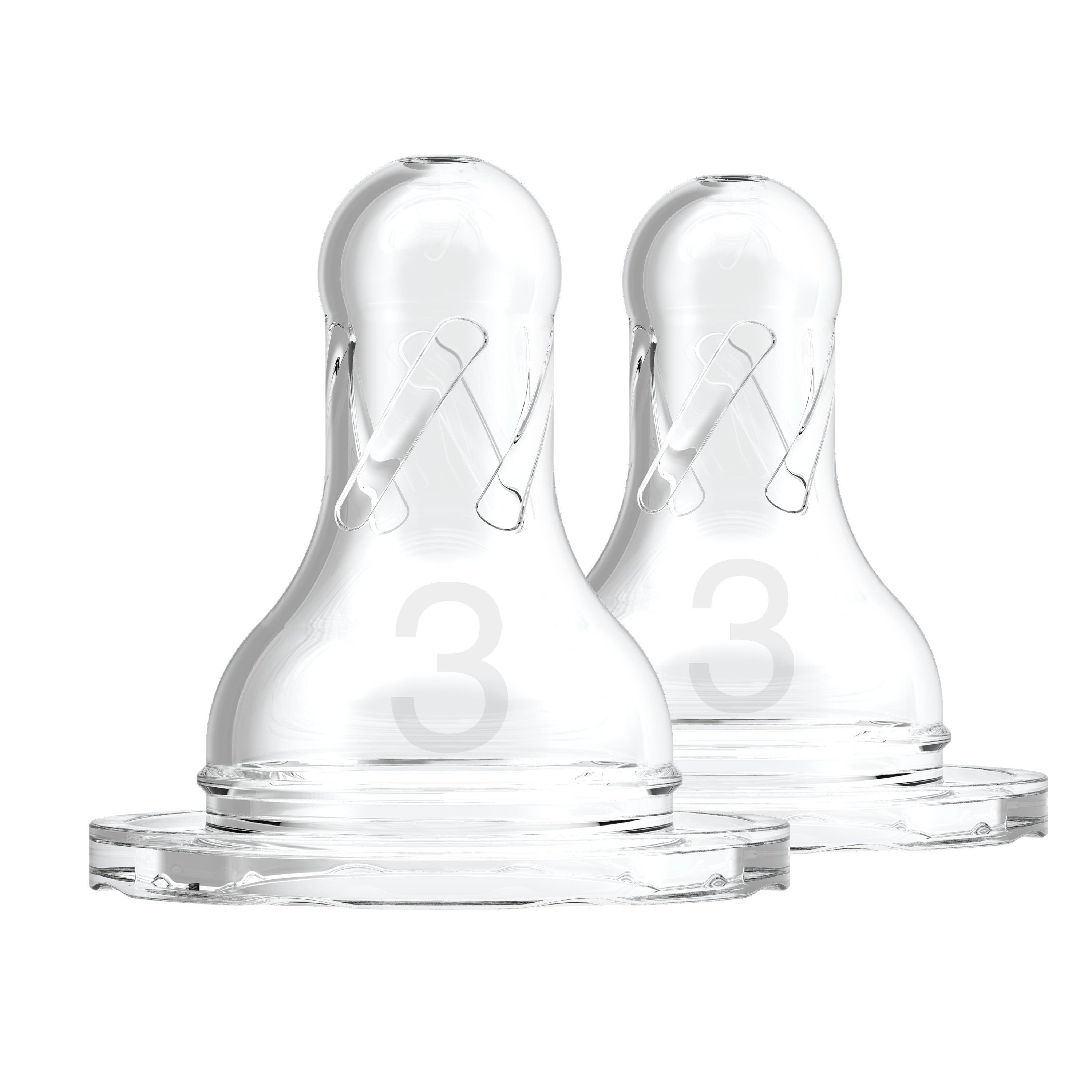 Bfree Stage 3 Fast Flow Silicone Nipple Pack