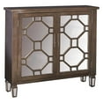 thumbnail image 2 of Powell 16A2040BL Hex 2 Door Console - Black, 2 of 7