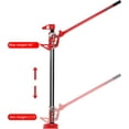 thumbnail image 4 of IDEALHOUSE 6000 lbs 48 Inch High Lift Farm Jack, Heavy Duty Off Road Recovery Jack, Ratcheting Car Jack, SUV, Truck, Trailer, Multi-Use Utility Tool, Steel, No Assembly, 4 of 8