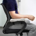thumbnail image 4 of Cojín para reposabrazos de silla/espuma viscoelástica antideslizante lavable acolchado cómodo suave reposabrazos funda de almohada para silla de juego Gris Sunnimix Cojín reposabrazos, 4 of 8