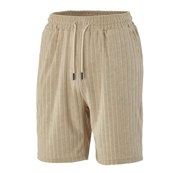 Youmylove Comfort Mens Shorts Men's Summer New Breathable Casual Sports Shorts Comfortable Elastic Waist Drawstring Short Casual Workout Shorts