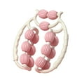 thumbnail image 2 of Dualoai Leg Massager Roller Foam Roller 360 Degree Deep Tissue Massage Tool 15 Point for Pink, 2 of 9