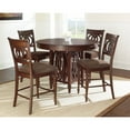 thumbnail image 2 of Steve Silver Dolly Counter Height Dining Table - Medium Brown Cherry, 2 of 3